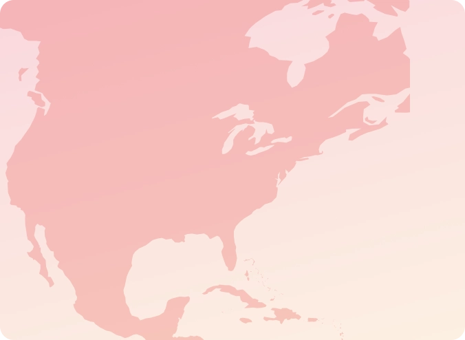 illustration of North america